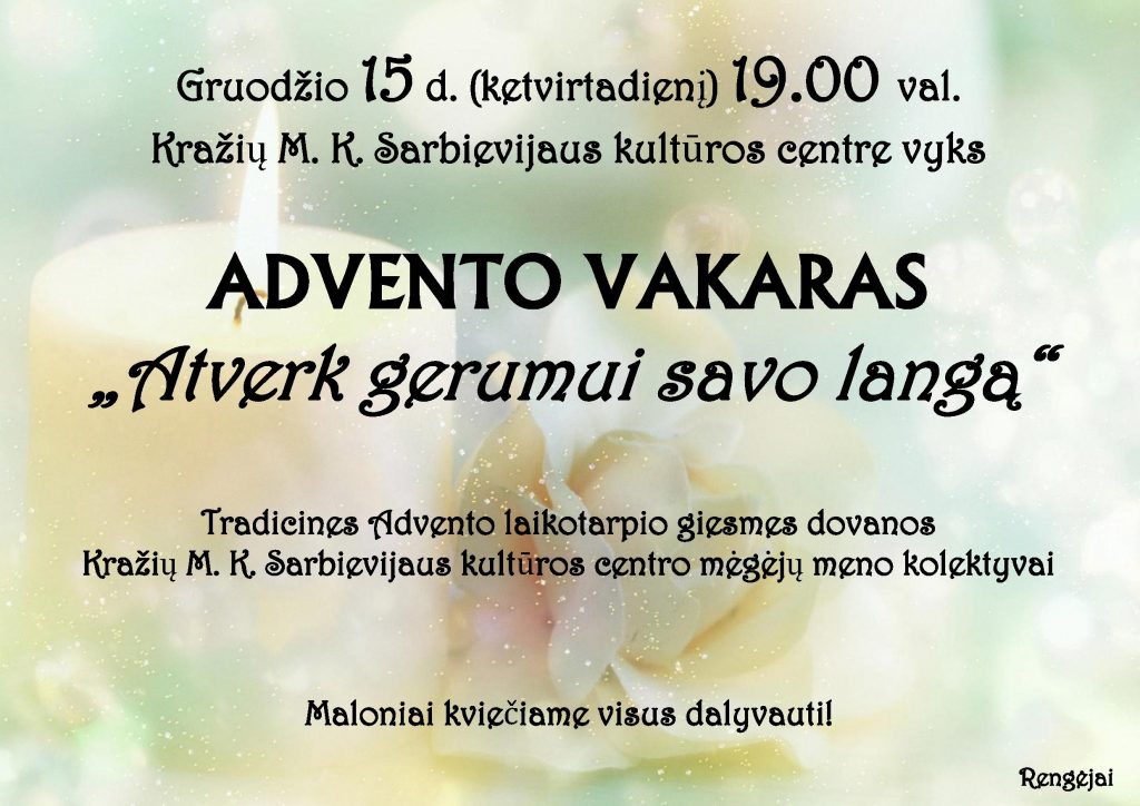 advento-vakaras