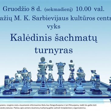 Kalėdinis šachmatų turnyras