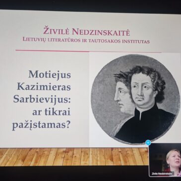 Nuotoliniu būdu vyko mokslinė konferencija, skirta M. K. Sarbievijui