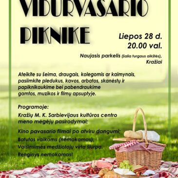 Vidurvasario piknikas