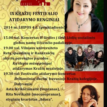 Prasideda IX Kražių festivalis