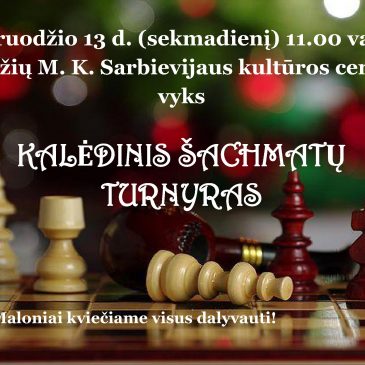 Kalėdinis šachmatų turnyras