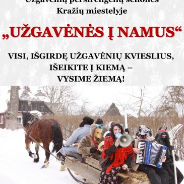 „Užgavėnės į namus“