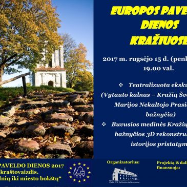 Europos paveldo dienos Kražiuose