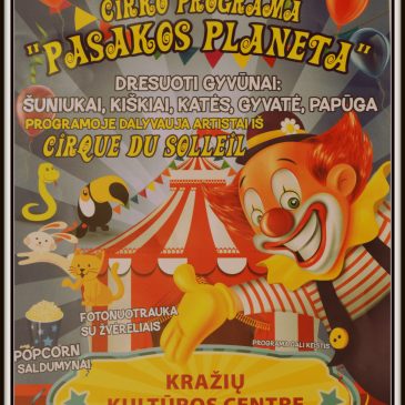 Teatralizuotas fantastinis cirko šou „PASAKOS PLANETA“