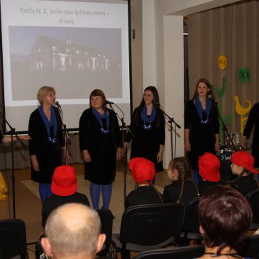 Kražių M. K. Sarbievijaus kultūros centro 10 metų jubiliejus „Tau dovanoju muziką“