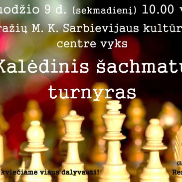 Kalėdinis šachmatų turnyras