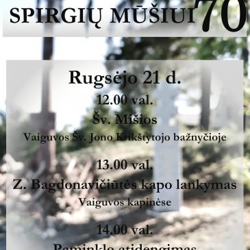 „Spirgių mūšiui 70“