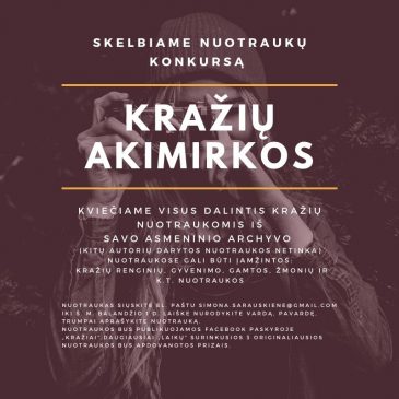 Konkursas „Kražių akimirkos“