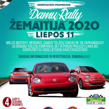 Rally Žemaitija 2020/Damų Rally Žemaitija 2020