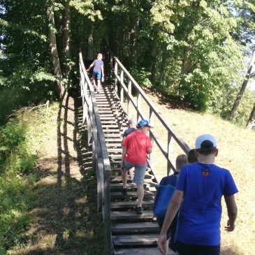 Vaikų vasaros stovyklos „Linksma vasara“ ekskursija „Po Raseinių kraštą“