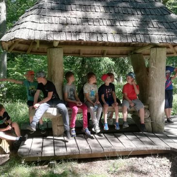 Vaikų vasaros stovyklos „Linksma vasara“ ekskursija „Po Raseinių kraštą“
