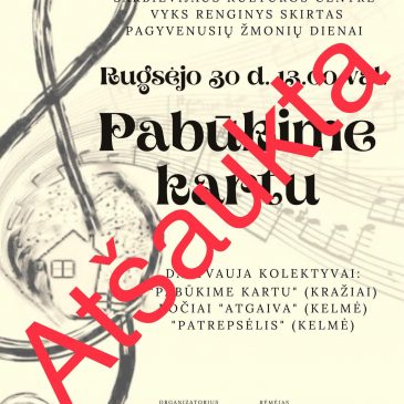 „Pabūkime kartu“