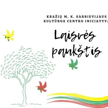 Kražiuose vyko akcija „Laisvės paukštis“