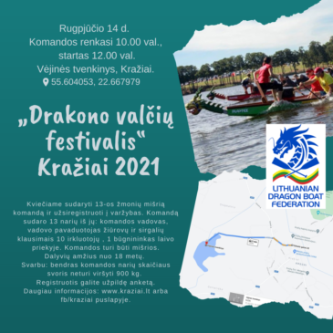 „Drakono valčių festivalis“ Kražiai 2021