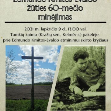 Partizano Edmundo Kmitos-Evaldo žūties 60-mečio minėjimas