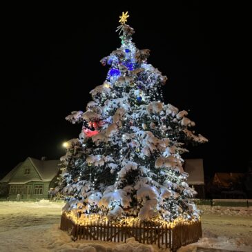 Kražių Kalėdų eglutės įžiebimo šventė 2022