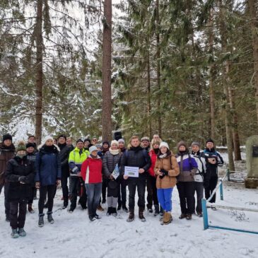 Tarptautinei holokausto aukų atminimo dienai skirtas pėsčiųjų žygis