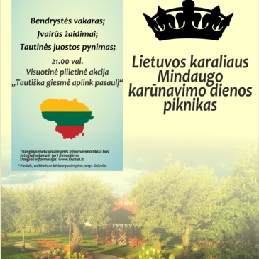 Lietuvos karaliaus Mindaugo karūnavimo dienos piknikas