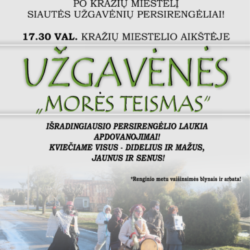 Užgavėnės „Morės teismas“