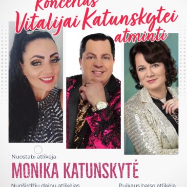 Koncertas Vitalijai Katunskytei atminti